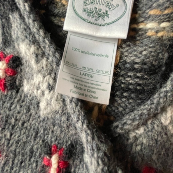 Laura Ashley Vintage Sweater Vest Medium - Picture 7 of 9